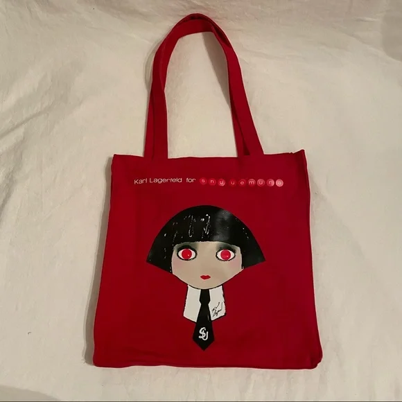 Sac Tote Collector Promo Karl Lagerfeld X Shu Uemura - Neuf, édition Limitée